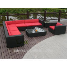 SZ- (34) Rattanmöbel 7-Sitzer-Sofa-Set günstig und einfaches Sofa-Set